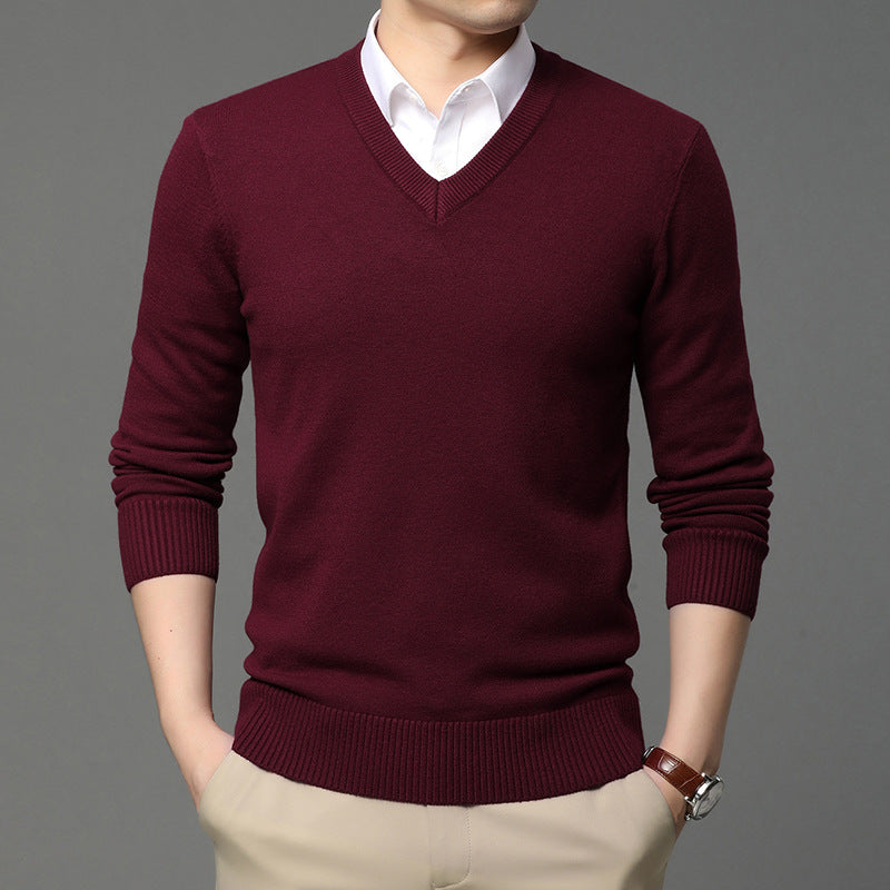 Long Sleeve Base Layer Shirt for Middle Aged Men