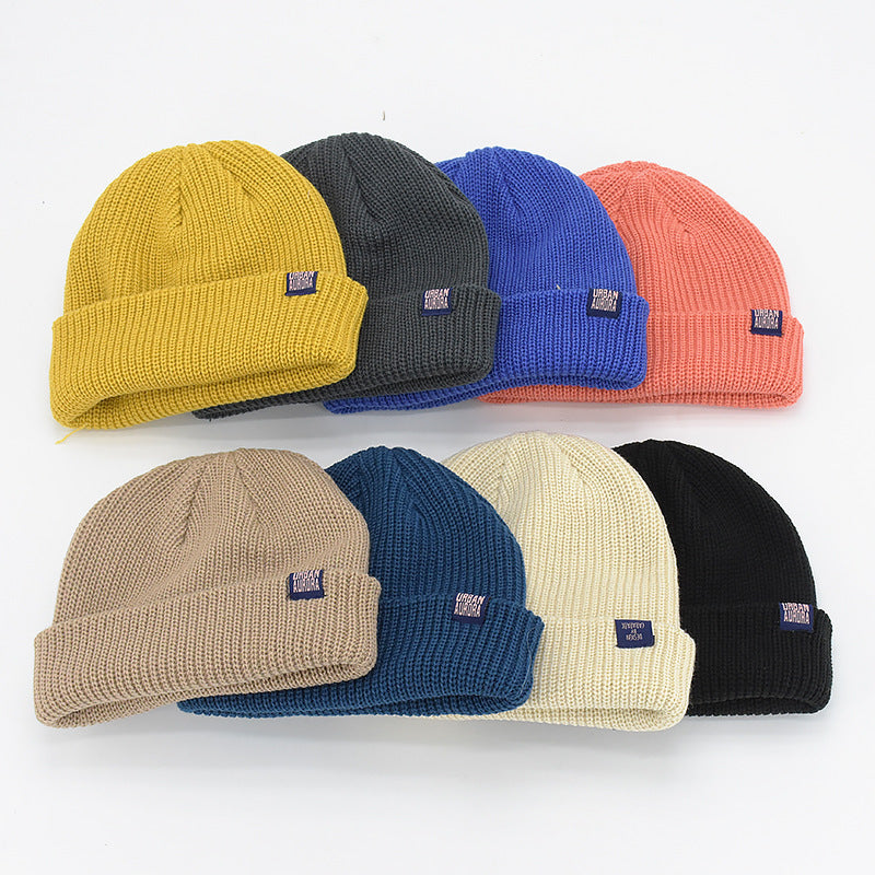 Fashionable Patchwork Wool Hat for Cute Style | Embroidered Cap