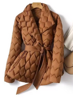 TOTÊME Silk Puffer Coat by Lilian-Thouram™ (One Piece)