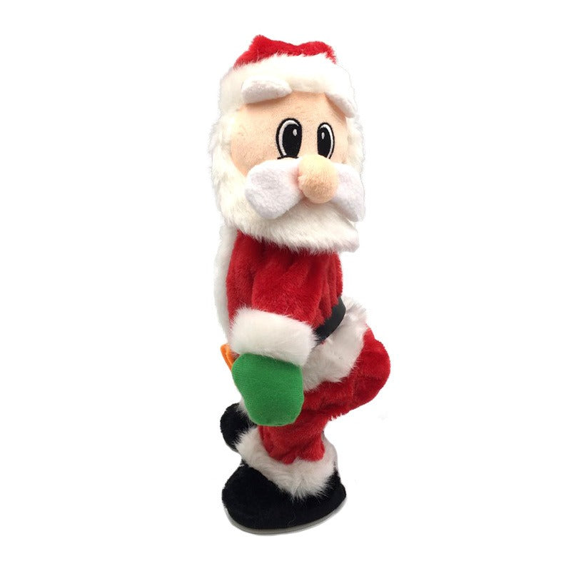 Musical Electric Hip-shaking Santa Claus Ornament