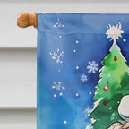 Shih Tzu Christmas House Flag
