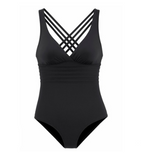 Deep V Sexy Backless One-Piece Swimsuit