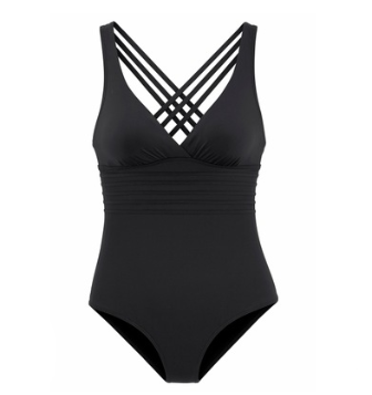 Deep V Sexy Backless One-Piece Swimsuit