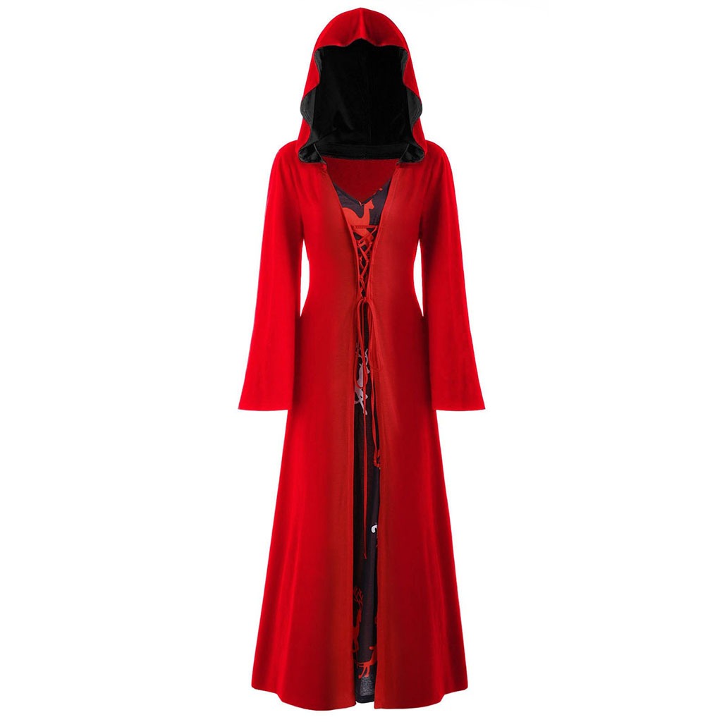 Women's Christmas Reindeer Hooded Dress