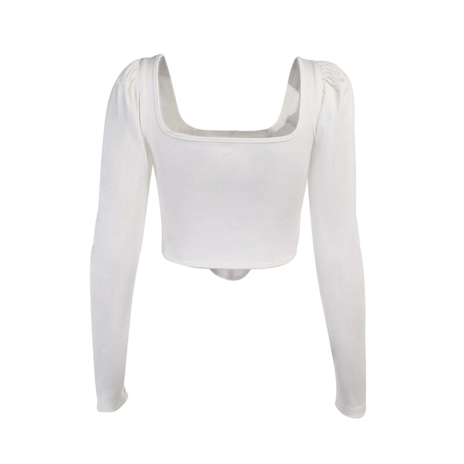 Meqeiss Women's Gray Corset Summer Streetwear Top