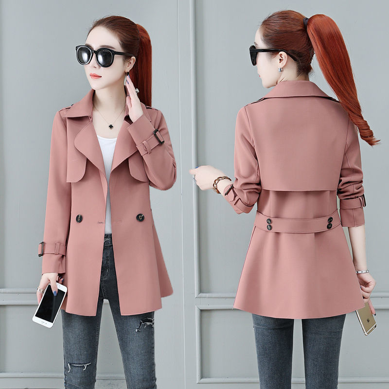 Western Style Windbreaker Coat for Women in Spring/Fall