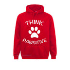 Cute Dog Paw Print Hoodie - Positive Gift for Women