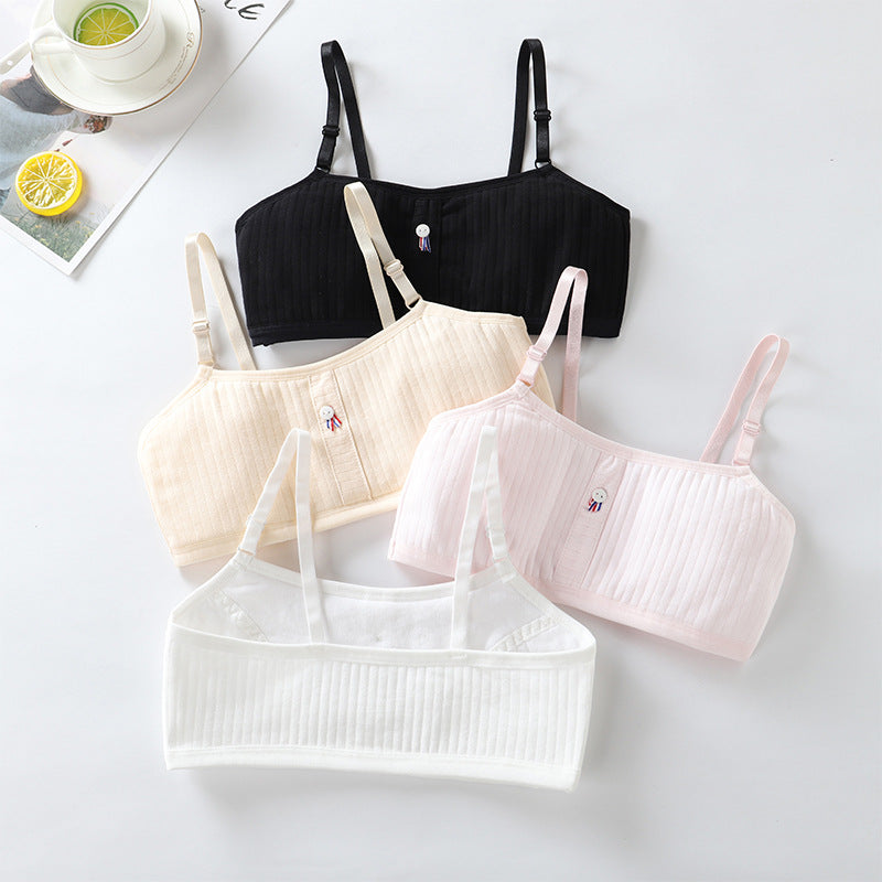 Girls' Cotton Tube Training Bra