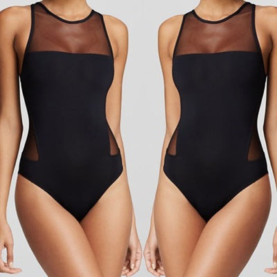 Bikini and One-Piece Mesh Swimwear Collection