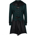 Halloween Dovetail Punk Gothic Style Coat