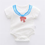 Baby Short Sleeve Printed Bodysuit