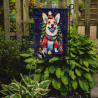 Corgi Christmas Garden Flag