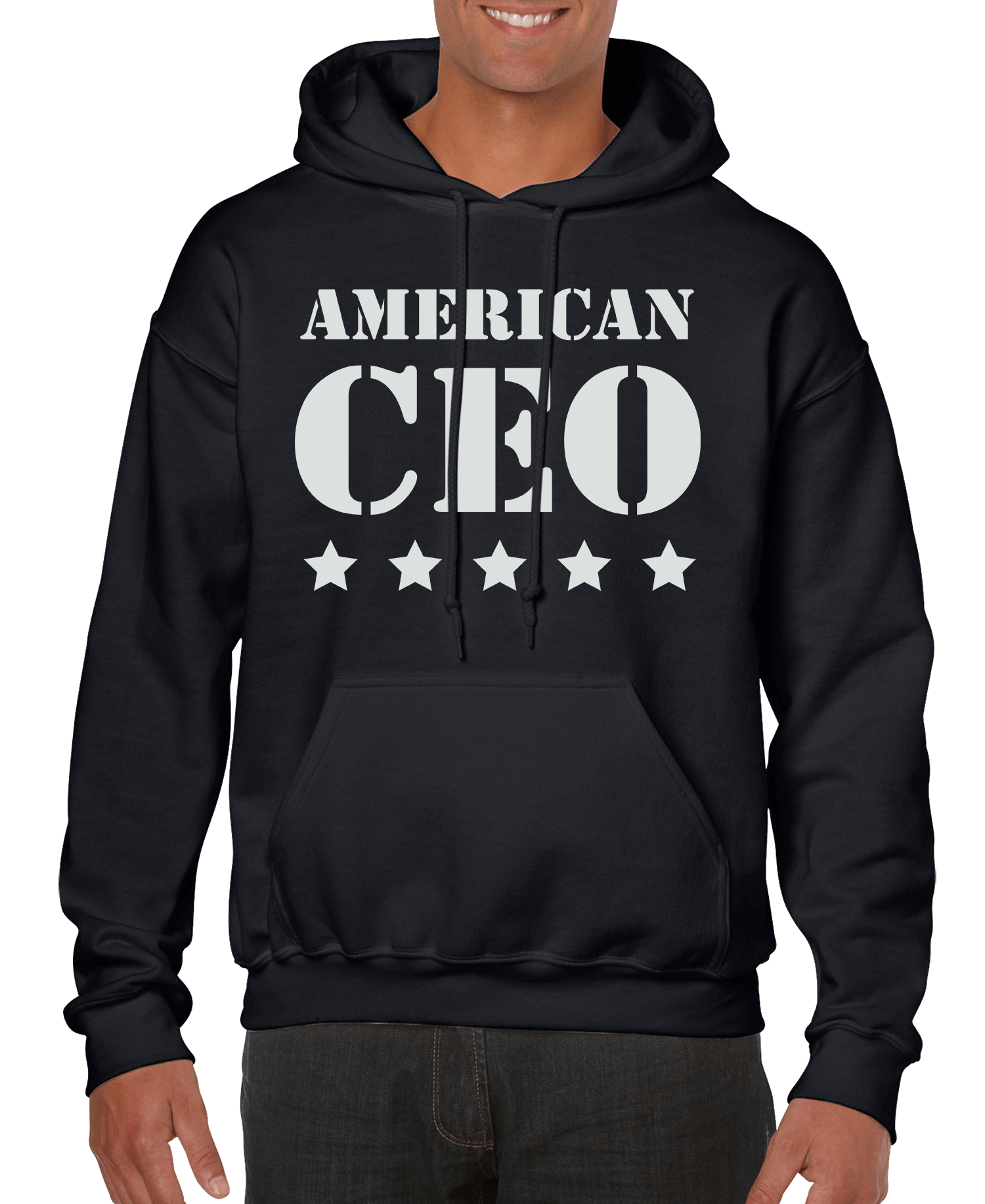 Five Star American CEO Men’s Hoodie | Streetwear