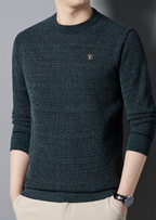 Thickened Men's Velvet Ferret Sweater