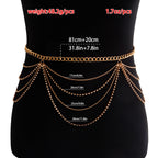 Rhinestone Body Chain Harness