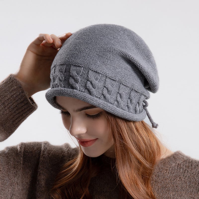 Women's Winter Pullover with Drawstring Warm Hat | Streetwear