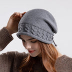 Women's Winter Pullover with Drawstring Warm Hat | Streetwear