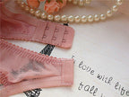 Ultra-Thin Cup Embroidered Bra Set