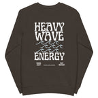 Men's Heavy Wave Energy Organic Sweatshirt | Streetwear