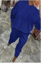 Sports Hoodie & Sweatpants Set | Streetwear
