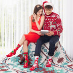 Christmas Santa Claus Women's Elk Socks