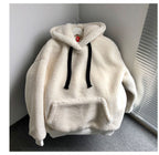 Faux Lamb Wool Plus Velvet Sweater for Women