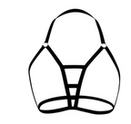 Gothic Body Harness Lingerie Outfit