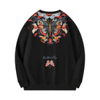 Autumn Chinese Style Zhuangzi Dream Butterfly Sweatshirt | Streetwear