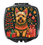 Norwich Terrier Christmas Compact Mirror