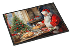 Cookies with Santa Claus Doormat
