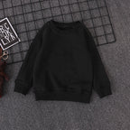 Pure Cotton Kids' Pullover Tops for Boys and Girls