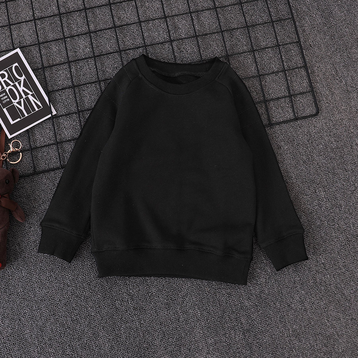 Pure Cotton Kids' Pullover Tops for Boys and Girls