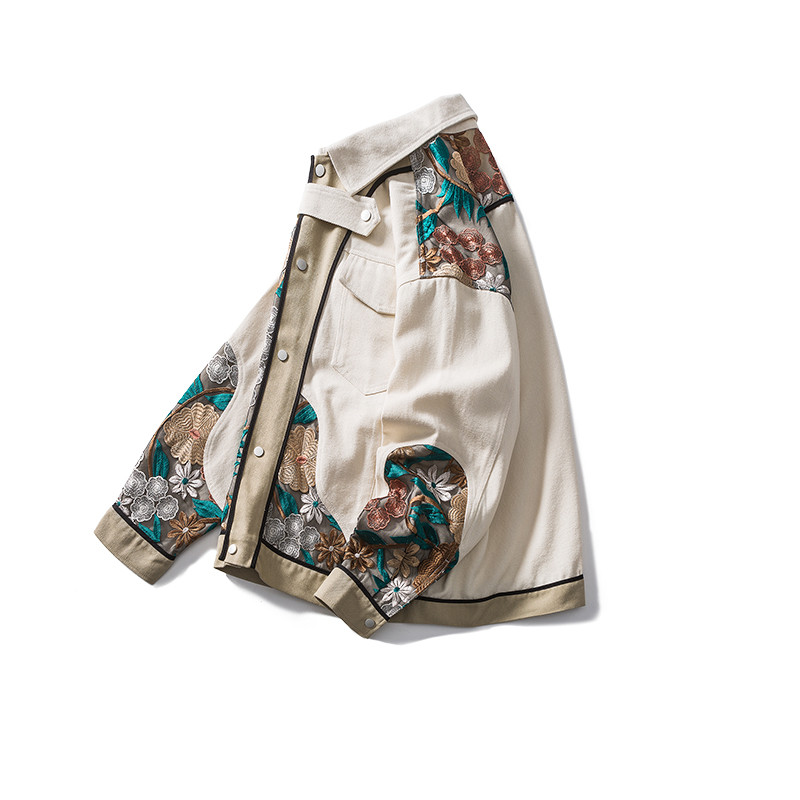 Embroidered Baseball Jacket