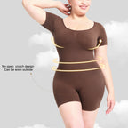 Plus Size Seamless Bodysuit for Women Yoga Wear