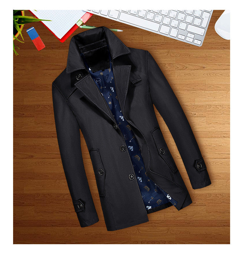 Korean Slim Fit Thin Jacket for Youth Men