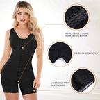 Corset One-piece Enhanced Zipper Bottom Crotch