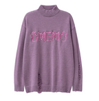 Men's Trendy Round Neck Knitting Pullover Sweater | Streetwear