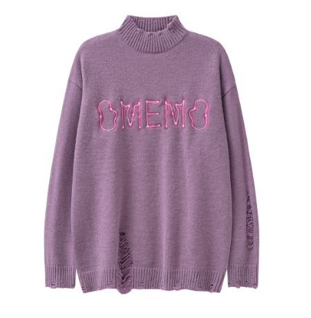 Men's Trendy Round Neck Knitting Pullover Sweater | Streetwear