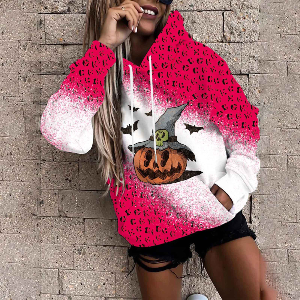 Women's Halloween Padded Sweater for Fashionistas