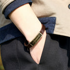 Vintage Cattle Leather Cross Bracelet Ornament