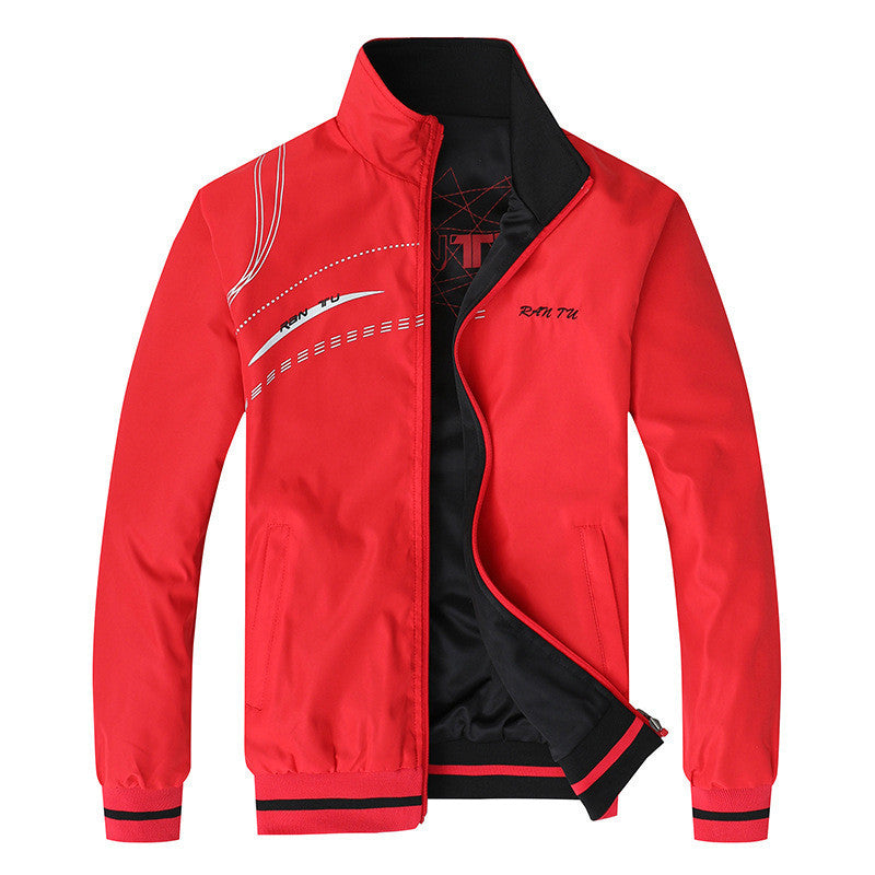 Double-sided Youth Sports Jacket for Men