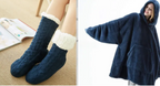 Oversized Fleece Sweatshirt Blanket