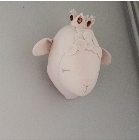 Reindeer and Sheep Wall Decor for Kids' Christmas Room