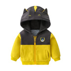 Simple Padded Hooded Jacket for Kids