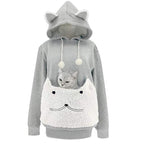Hooded Long Sleeve Sweater for Europe and America