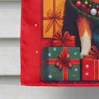 Finnish Lapphund Holiday Christmas House Flag