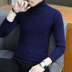 Slim-fit High Neck Sweater for Men