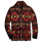 Thick Mid-Length Sweater Coat for Autumn and Winter