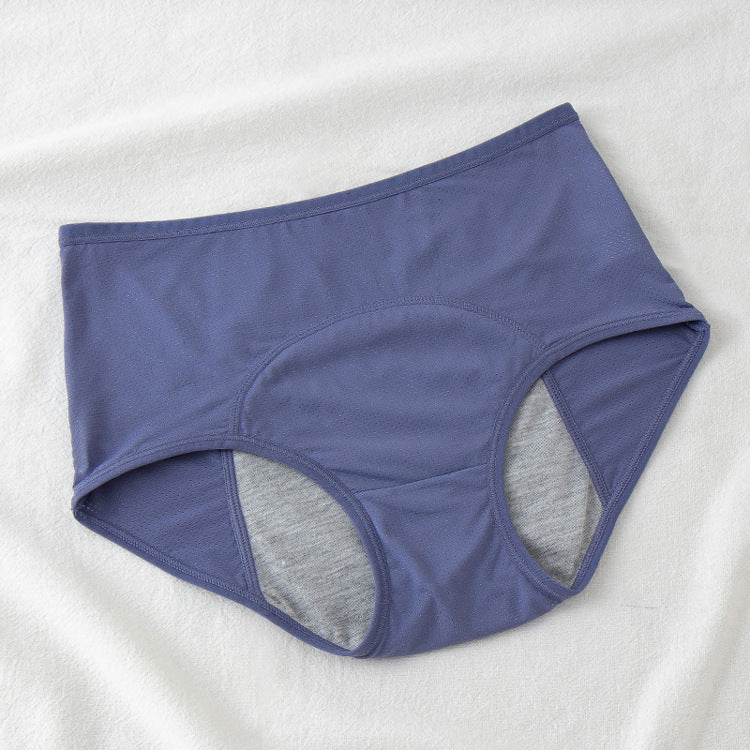High-Waist Breathable Leak-Proof Period Panties for Women