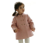 Girls' Warm Woolen Coat for Children (High Definition)